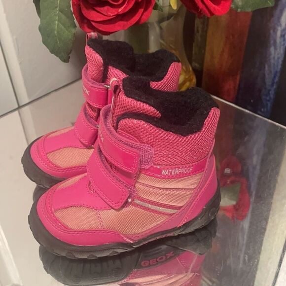 GEOX Girls' Gulp 1 Waterproof Boots - Picture 5 of 7